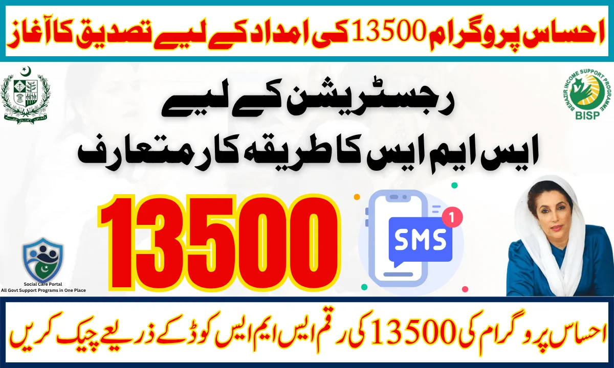 Ehsaas Program 2025 Get 13500 Check Eligibility And Apply Via 8171